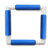 Nurge Borduur Snap Frame 21x21 blauw (klem borduurraam)