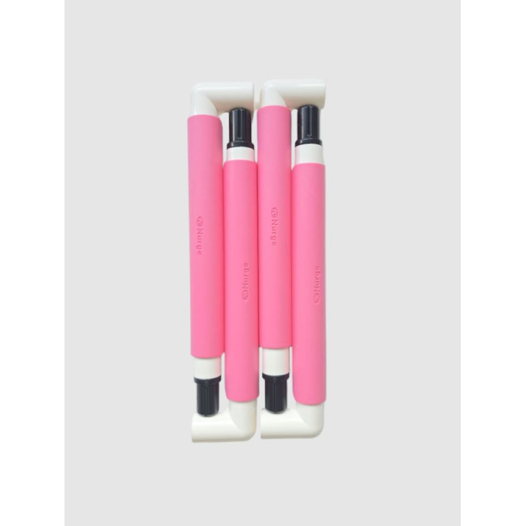 Nurge Borduur Snap Frame 21x21 roze (klem borduurraam)