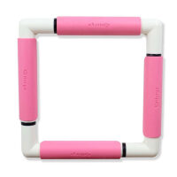 Nurge Borduur Snap Frame 21x21 roze (klem borduurraam)