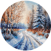 Oven Snow-Covered Road 1727 borduren (pakket)