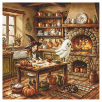 AVA Stitch Autumn Magic Kitchen P105 borduren (pakket)