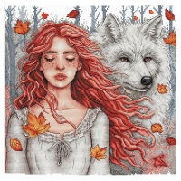 AVA Stitch Autumnal Silence P057 borduren (pakket)