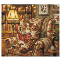 AVA Stitch Reading Corner P111 borduren (pakket)