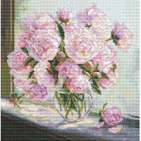 Andriana Peonies on the window ANP-80 borduren (pakket)
