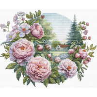 Andriana Peony tenderness ANP-79 borduren (pakket)