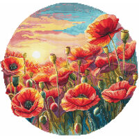 Andriana Sun in poppies ANS-85 borduren (pakket)