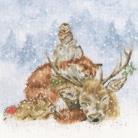Bothy Threads Hannah Dale  Comfort And Joy XHD157 borduren (pakket)