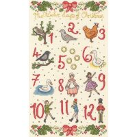 Bothy Threads Love Lucy Illustrations  Five Gold Rings XLU2 borduren (pakket)