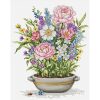 Luca-S A Dream Beneath The Petals B7061 borduren (pakket)