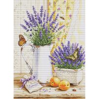 Luca-S Lavender Scent B7063 borduren (pakket)