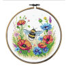 Orchidea Bumblebee 7980 borduren (pakket) inclusief borduurring