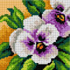 Orchidea Pansies M2757 voorbedrukt Needlepoint borduren