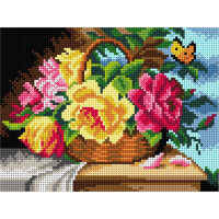 Orchidea Roses M2926 voorbedrukt Needlepoint borduren
