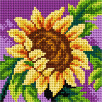 Orchidea Sunflower M2758 voorbedrukt Needlepoint borduren