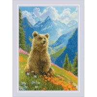 RIOLIS Clumsy Bear 2344 borduren (pakket)