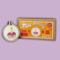 The Crafty Kit Company Matchbox Happy Birthday (Cake) MB-042
