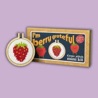 The Crafty Kit Company Matchbox I'm Berry Grateful (Strawberry) MB-018