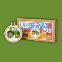 The Crafty Kit Company Matchbox Keep Calm & Keep Ploughing on MB-029