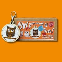 The Crafty Kit Company Matchbox Owl You Need is Love! MB-129