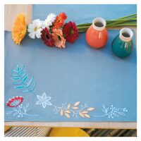 Vervaco Placemat Bloemen en takjes set van 2 PN-0231660 borduren (pakket)