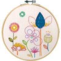 Vervaco Stylish Florals met borduurring PN-0222458 borduren (pakket)
