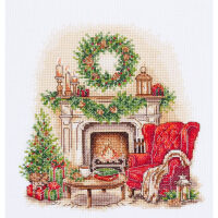 Abris Art A Cozy Winter AH-335 borduren (pakket)