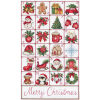 Abris Art Christmas Advent AH-324 borduren (pakket)