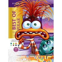 Coloriages Mystères Best of Pixar - Kleuren op nummer voor volwassenen en kinderen