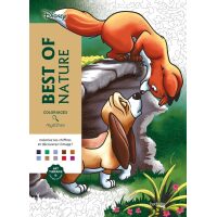 Coloriages Mystères Disney Best of Nature - Kleuren op nummer voor volwassenen en kinderen