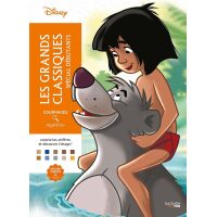 Coloriages Mystères Disney Les Grands Classiques Spécial Debutants - Kleuren op nummer voor volwassenen en kinderen
