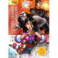 Coloriages Mystères Disney Très grands classiques - Kleuren op nummer voor volwassenen en kinderen