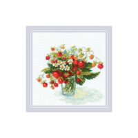 RIOLIS Strawberry Delight 2326 borduren (pakket)