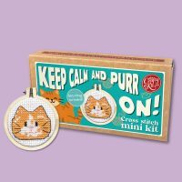 The Crafty Kit Company Matchbox Keep Calm and Purr On! MB-206