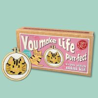 The Crafty Kit Company Matchbox You make Life Purr-fect MB-202