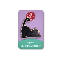 The Crafty Kit Company Needle Minder Cat Midnight NM-012