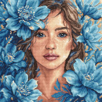 AVA Stitch Blue Gaze P125 borduren