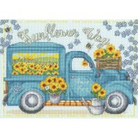Bothy Threads Karen Tye Bentley Sunflower Way XKTB26 borduren (pakket)