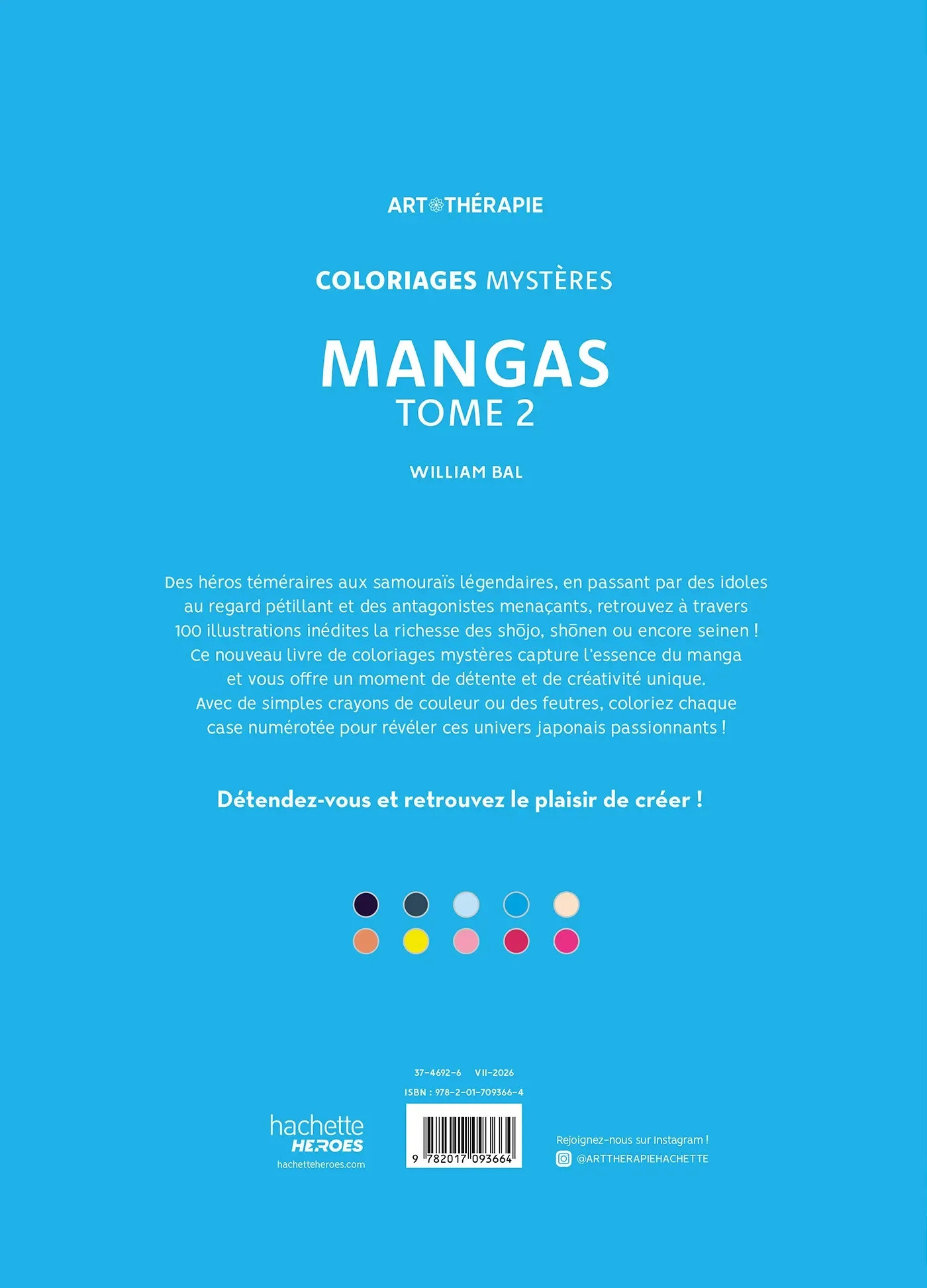 Coloriages Mystères Mangas Tome 2 - Kleuren op nummer voor volwassenen en kinderen - Afbeelding 2