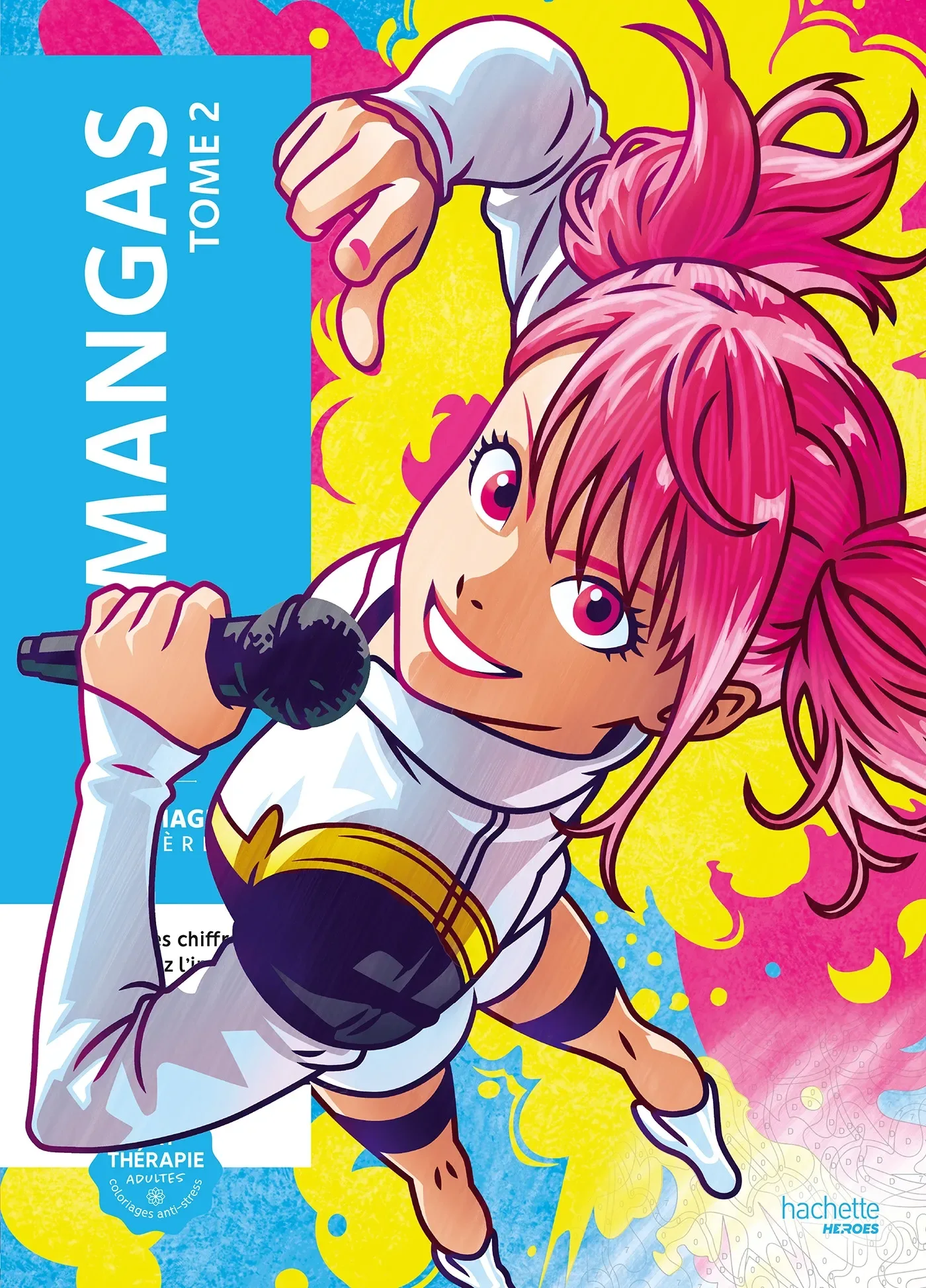 Coloriages Mystères Mangas Tome 2 - Kleuren op nummer voor volwassenen en kinderen