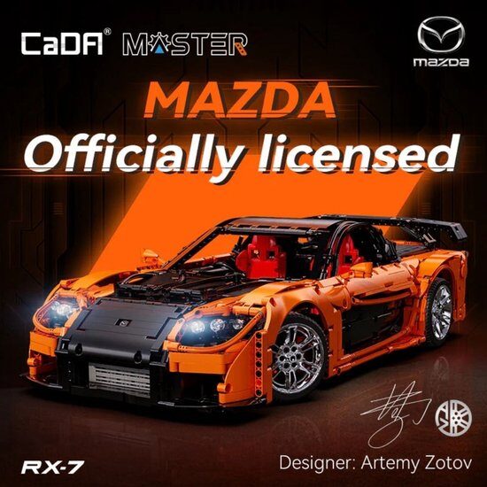 CaDA Mazda RX-7 C61502W - Afbeelding 2