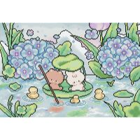 Leti Stitch Rainy Day L10-011 borduren (pakket)