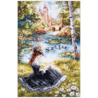 Magic Needle Romantic Novel 070-053 borduren (pakket)