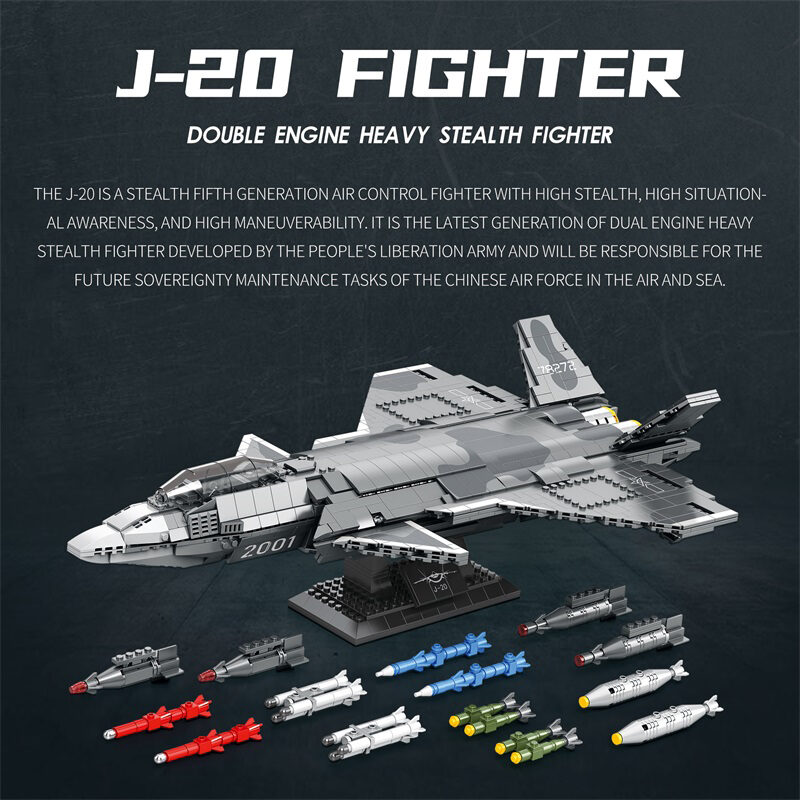 Reobrix Chengdu J-20 33025