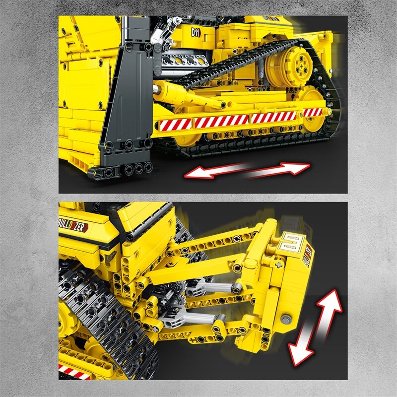 Reobrix D11 Bulldozer 22001 (Remote Control Version)