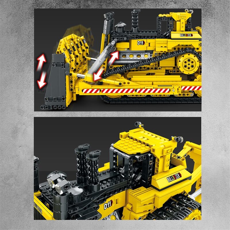 Reobrix D11 Bulldozer 22001 (Remote Control Version)