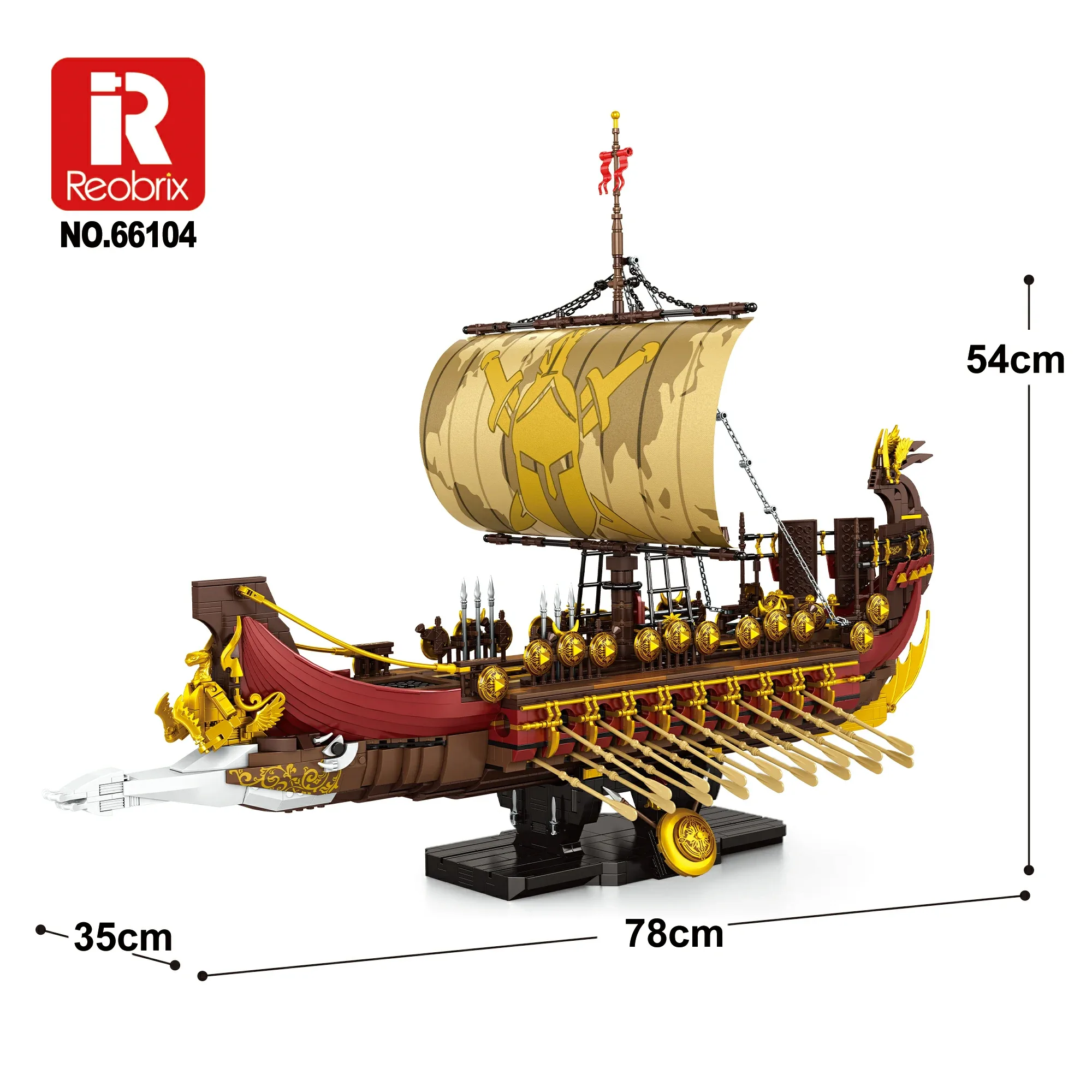 Reobrix Spartan Warships 66104 - Afbeelding 2