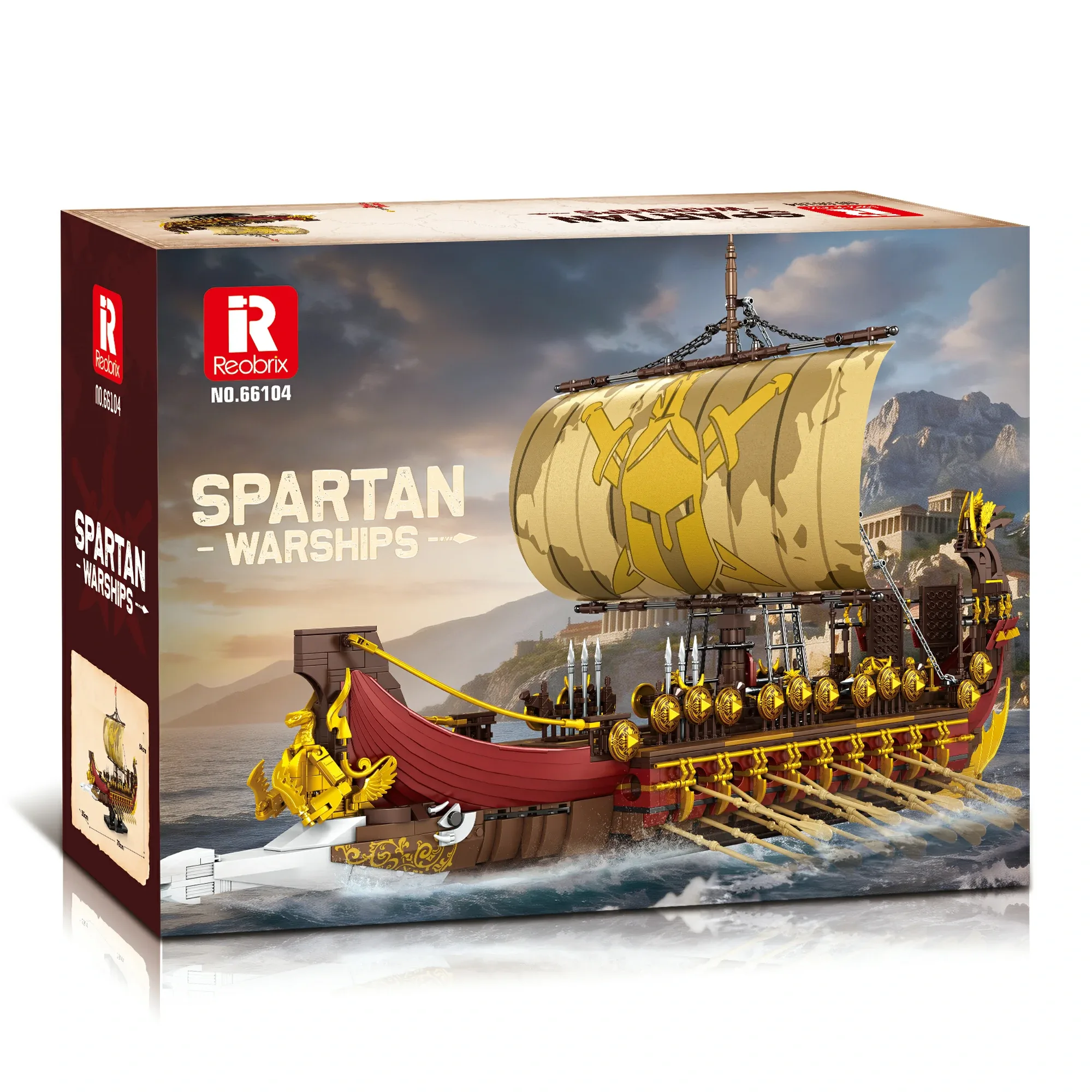 Reobrix Spartan Warships 66104 - Afbeelding 3