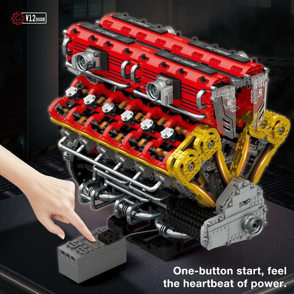 Reobrix V12 Engine (with motor) 33017