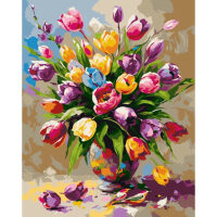 Spring bouquet Schilderen op nummer W037