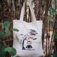 Vervaco Halloween Tote bag pakket PN-0233627 borduren (pakket)